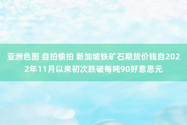 亚洲色图 自拍偷拍 新加坡铁矿石期货价钱自2022年11月以来初次跌破每吨90好意思元