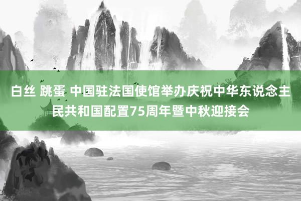 白丝 跳蛋 中国驻法国使馆举办庆祝中华东说念主民共和国配置75周年暨中秋迎接会