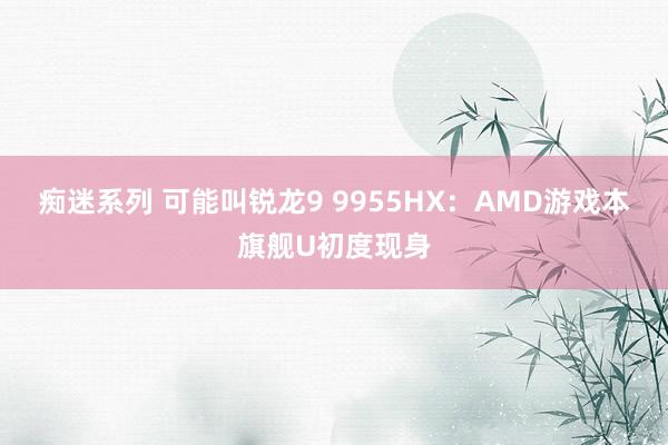 痴迷系列 可能叫锐龙9 9955HX：AMD游戏本旗舰U初度现身